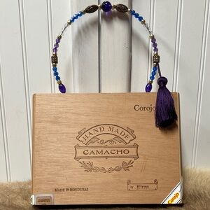 Vintage Cigar Box Purse HandBag Boho Bohemian